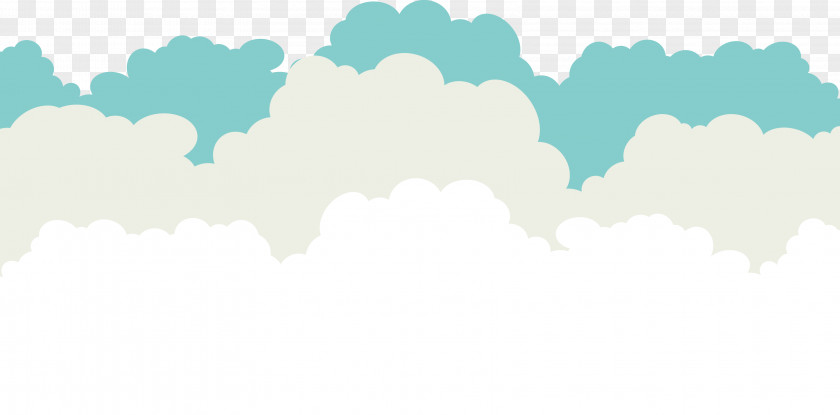 Creative Clouds Vector Sky Blue Cloud Wallpaper PNG