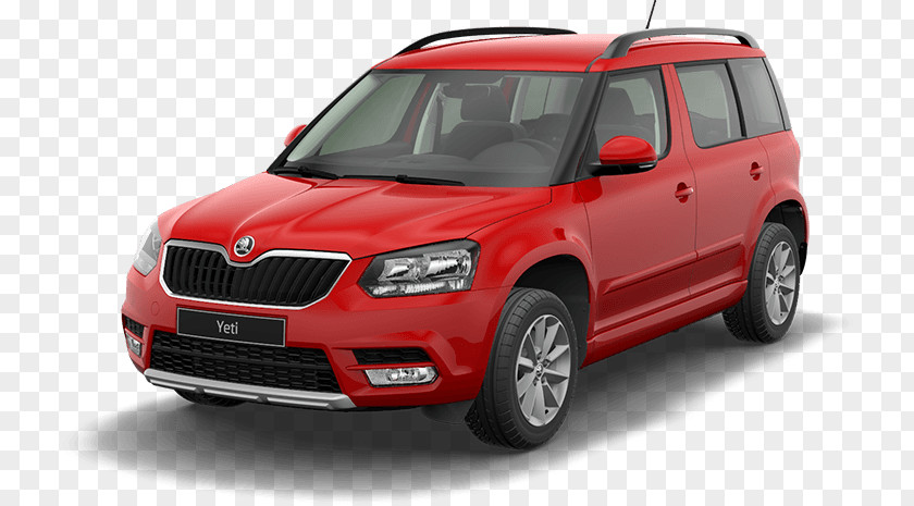 Škoda Yeti Auto Car Sport Utility Vehicle PNG