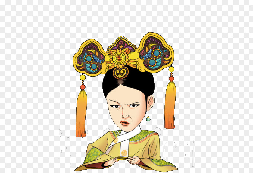 Queen Goddess Emoticons Concubine Hua Jiang Xin Empresses In The Palace Sticker Search Engine PNG