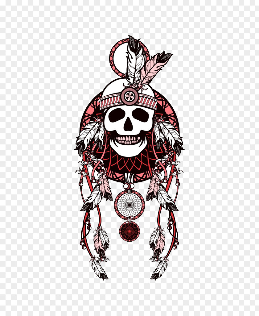 Skeleton Wind Chimes War Bonnet Indigenous Peoples Of The Americas Drawing Stock Photography PNG