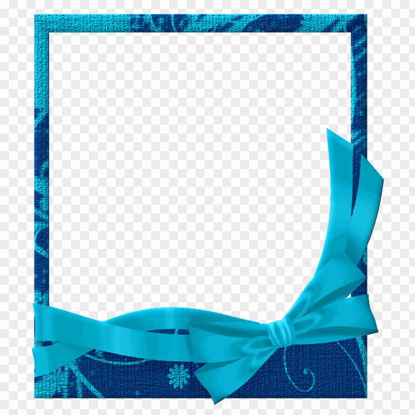 Picture Frames Navy Blue Wallpaper PNG