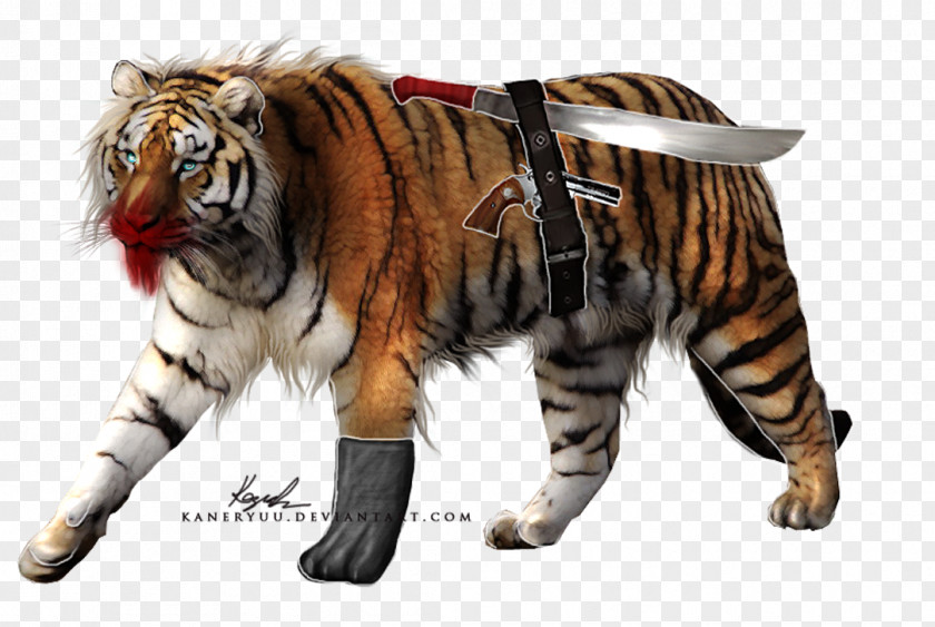 Rick Grimes Tiger Cat Artist Wildlife PNG