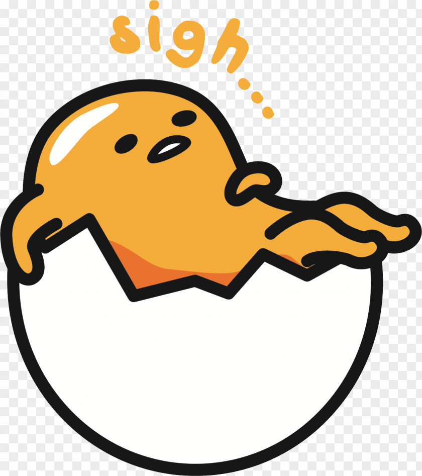 ぐでたま Sanrio Egg Yolk Tamagoyaki PNG