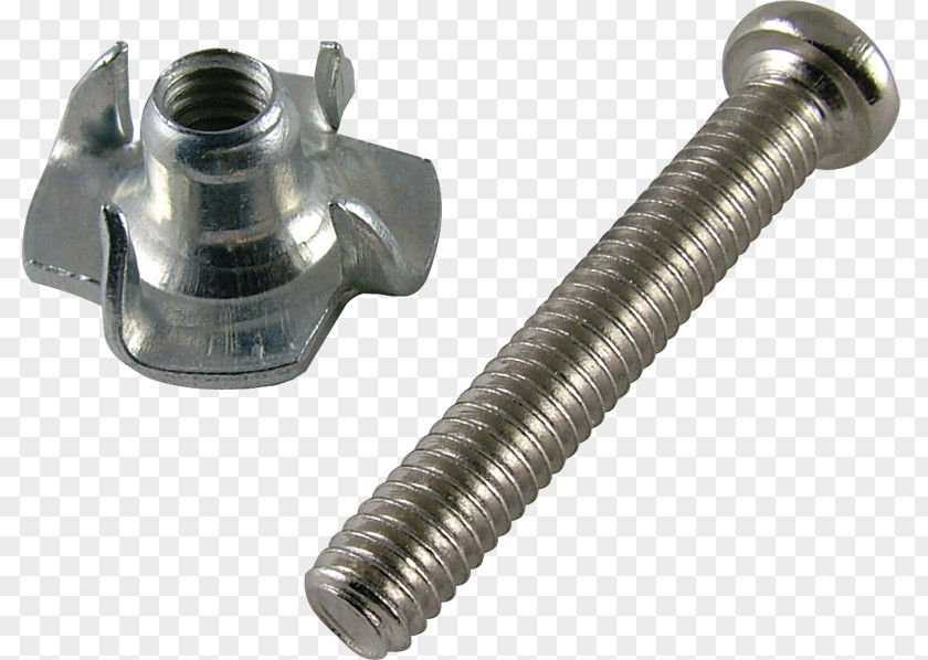 Screw Nut T-nut Bolt Fastener PNG