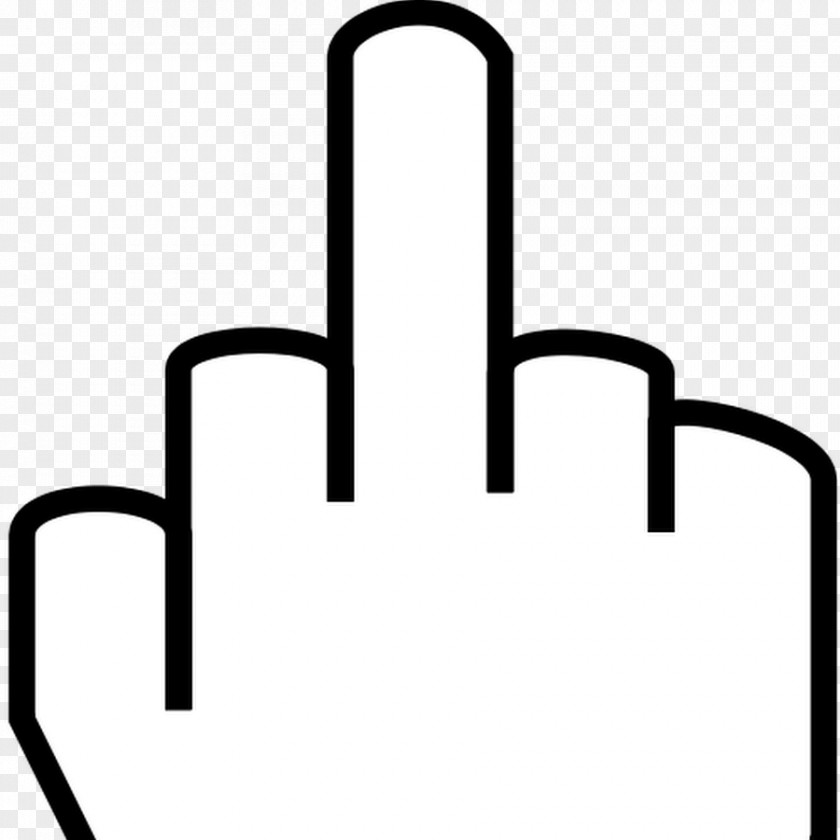 Cock Middle Finger The Clip Art PNG