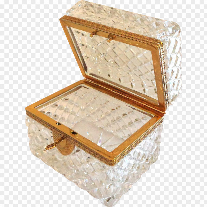 Crystal Box Earring Casket Diamond Cut Jewellery PNG