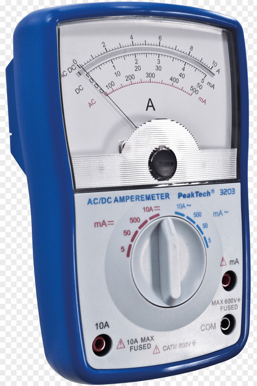 Gauge Ammeter Multimeter Analog Signal AC/DC Receiver Design PNG