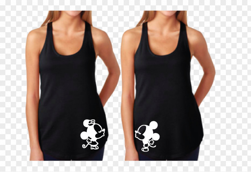 Mickey Minnie Kiss T-shirt Mouse Hoodie Clothing PNG