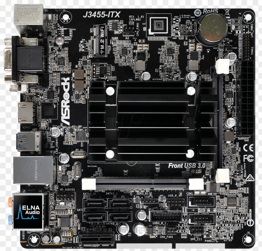 Miniitx Intel Mini-ITX ASRock J4205-ITX Motherboard PNG
