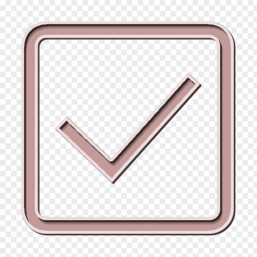 Web Design Icon Tick Checkbox PNG