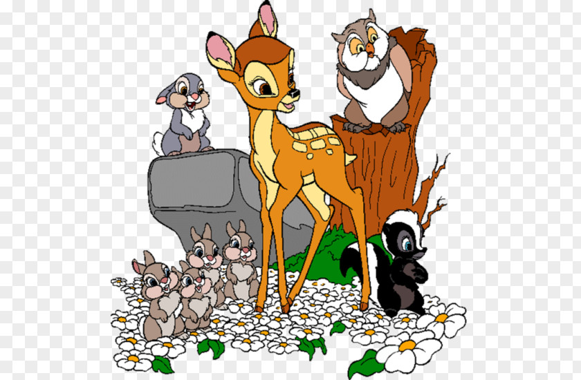 Bambi Thumper Great Prince Of The Forest Clip Art PNG