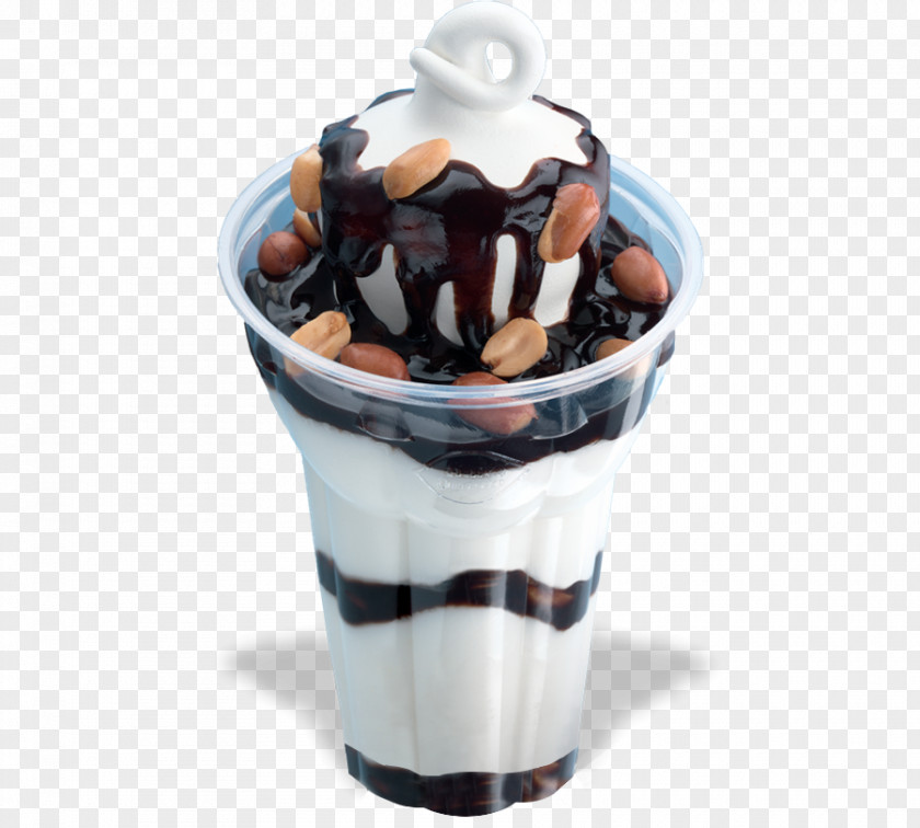 Chese Banana Split Sundae Chocolate Brownie Ice Cream Cones Milkshake PNG