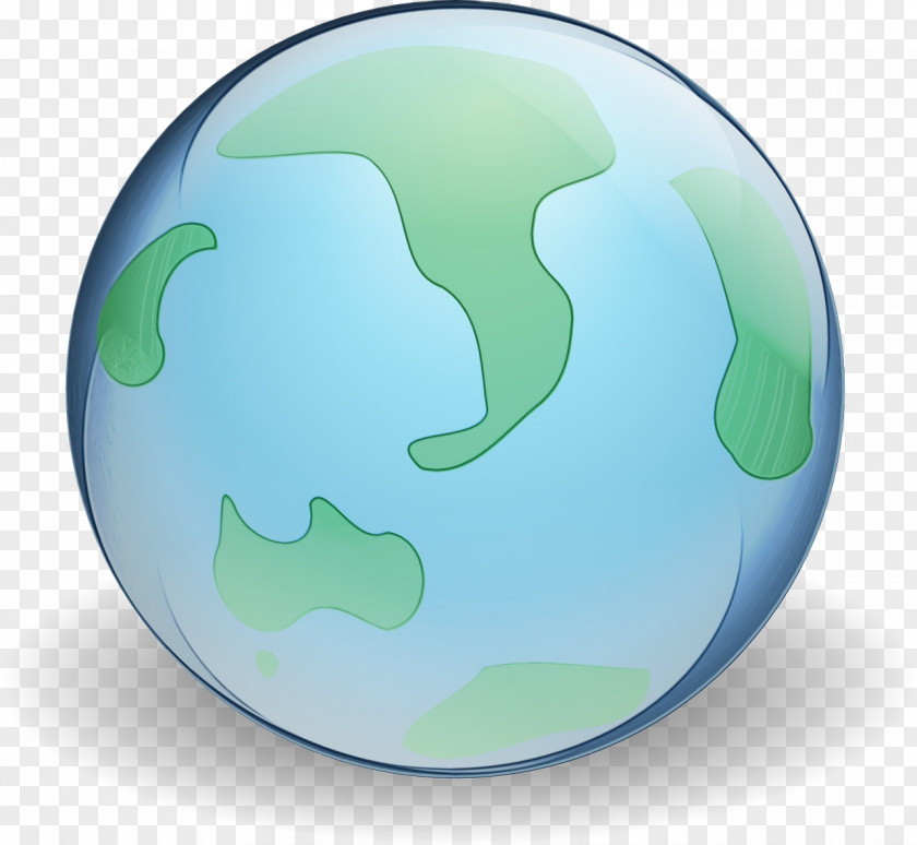 Green Earth World Planet Globe PNG