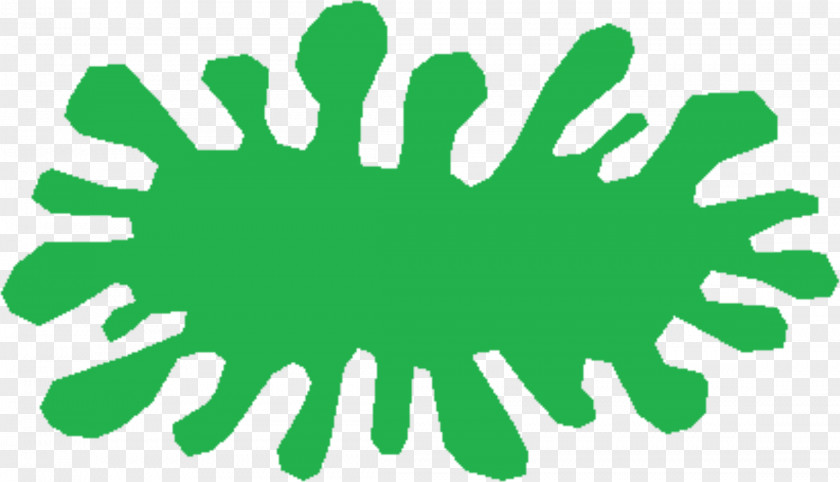 Green Splat Nickelodeon Logo Nicktoons Television YouTube PNG