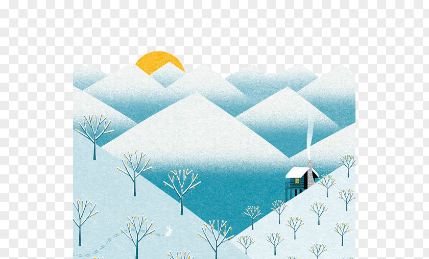 Simple Snow FIG. Illustrator Drawing Behance Art Illustration PNG