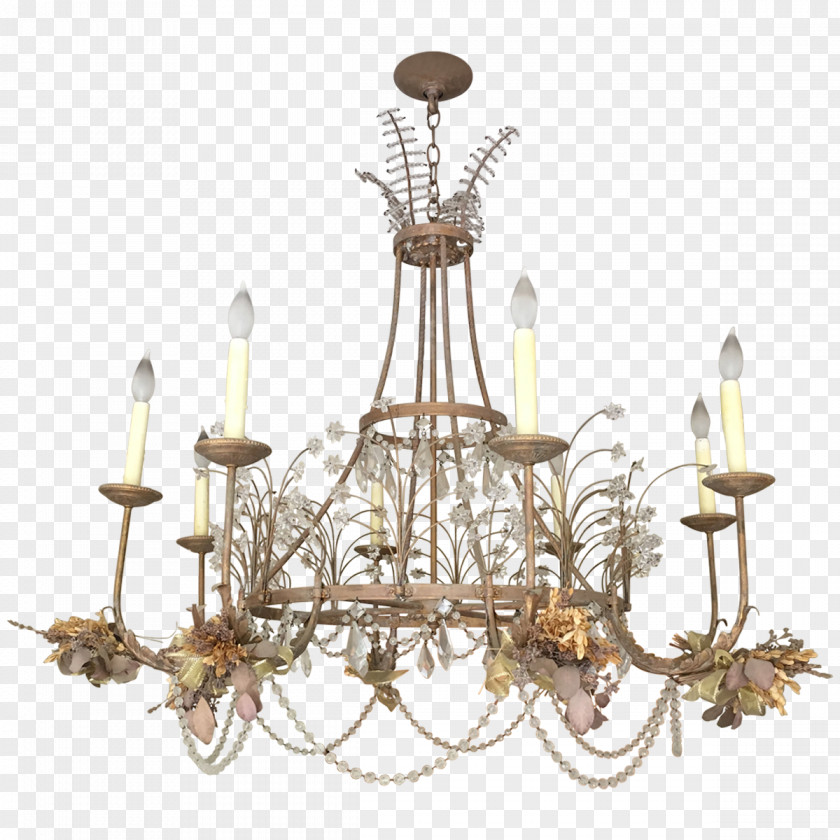 Crystal Chandelier Light Fixture Lighting PNG