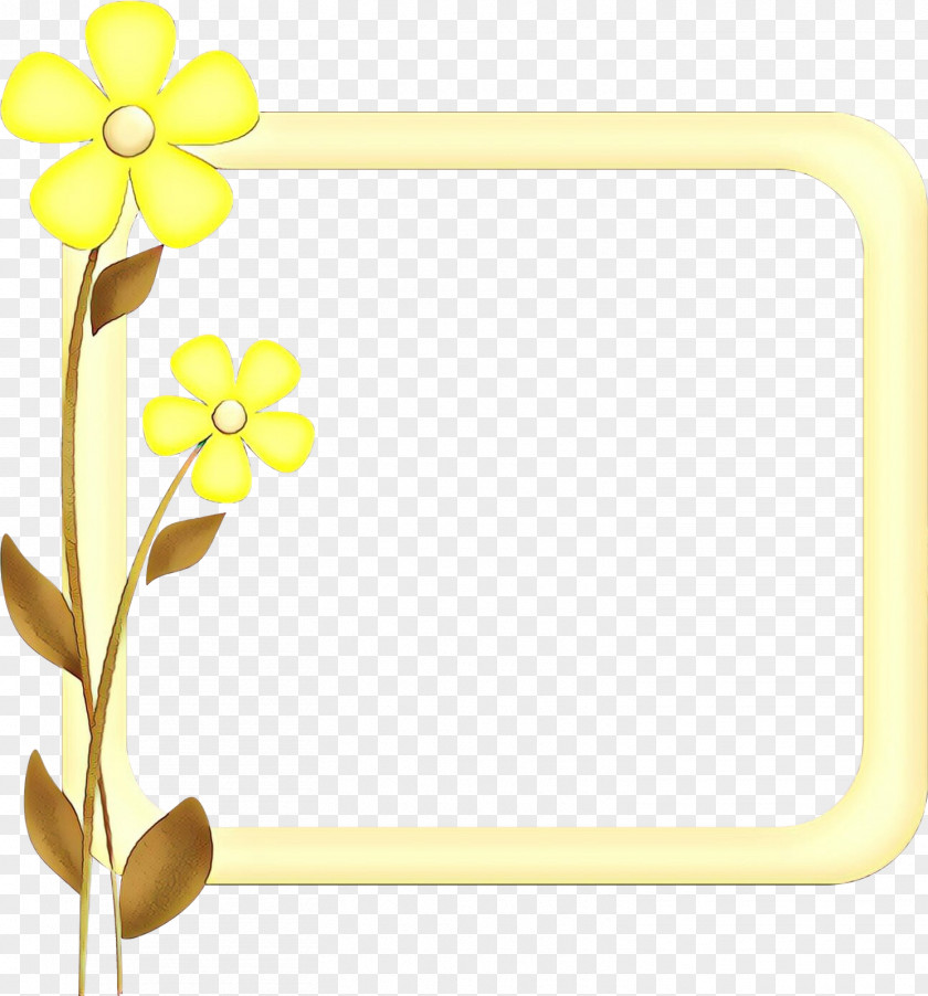 Cut Flowers Floral Design Picture Frames PNG