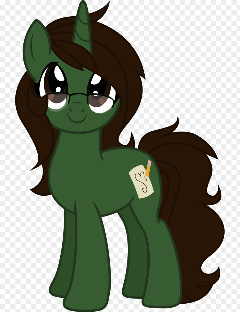 Heart Shadow Horse Green Legendary Creature Clip Art PNG