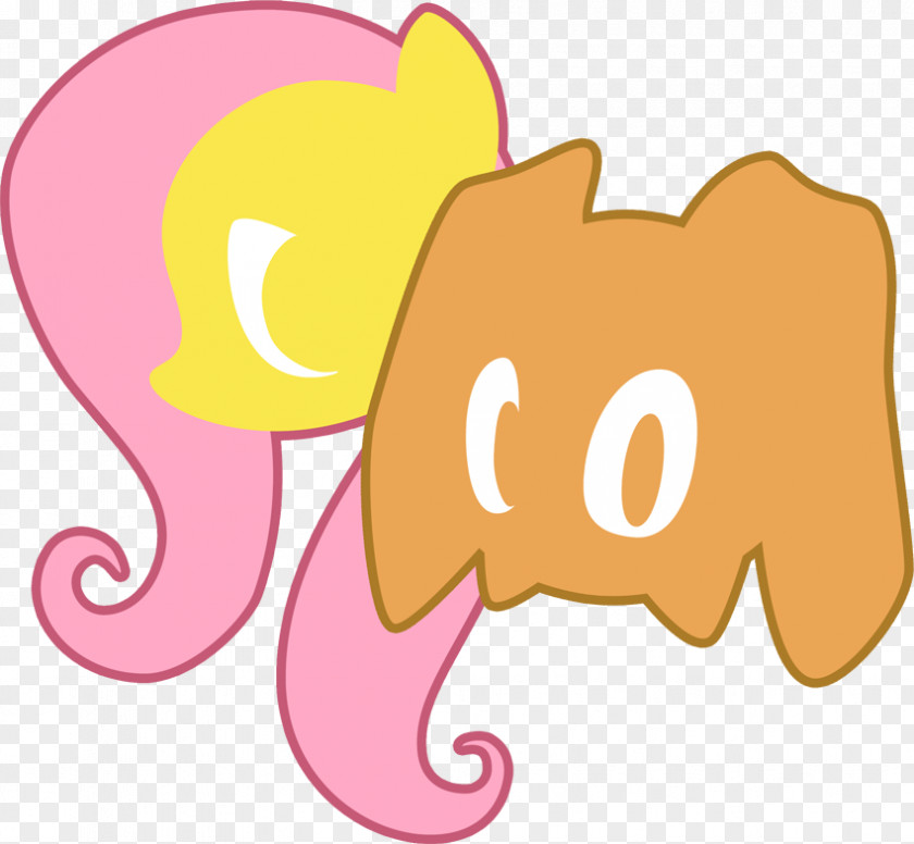 Long Hair Fluttering Cream The Rabbit Fluttershy Horse Pony PNG