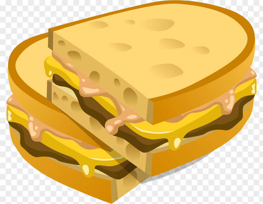 Panini Cliparts Hamburger Cheese Sandwich Hot Dog Focaccia PNG