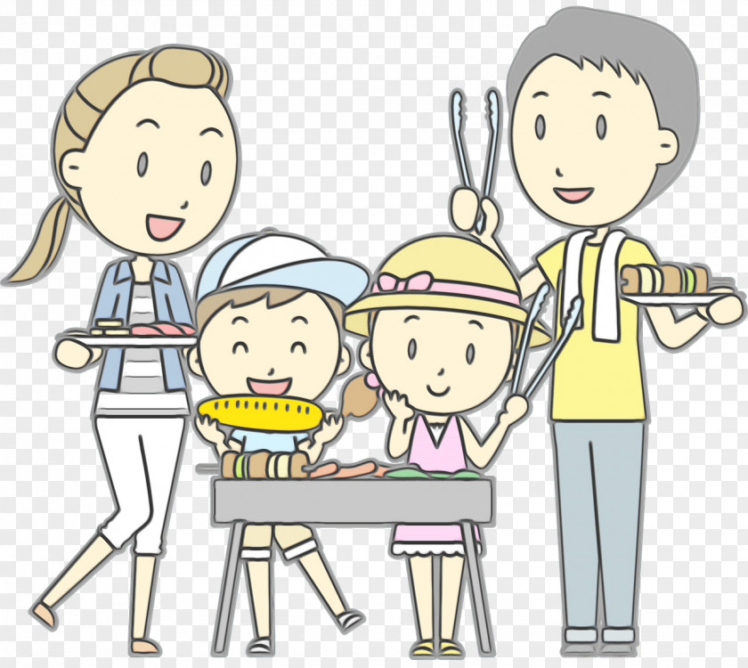 Social Group Cartoon Happiness Conversation PNG