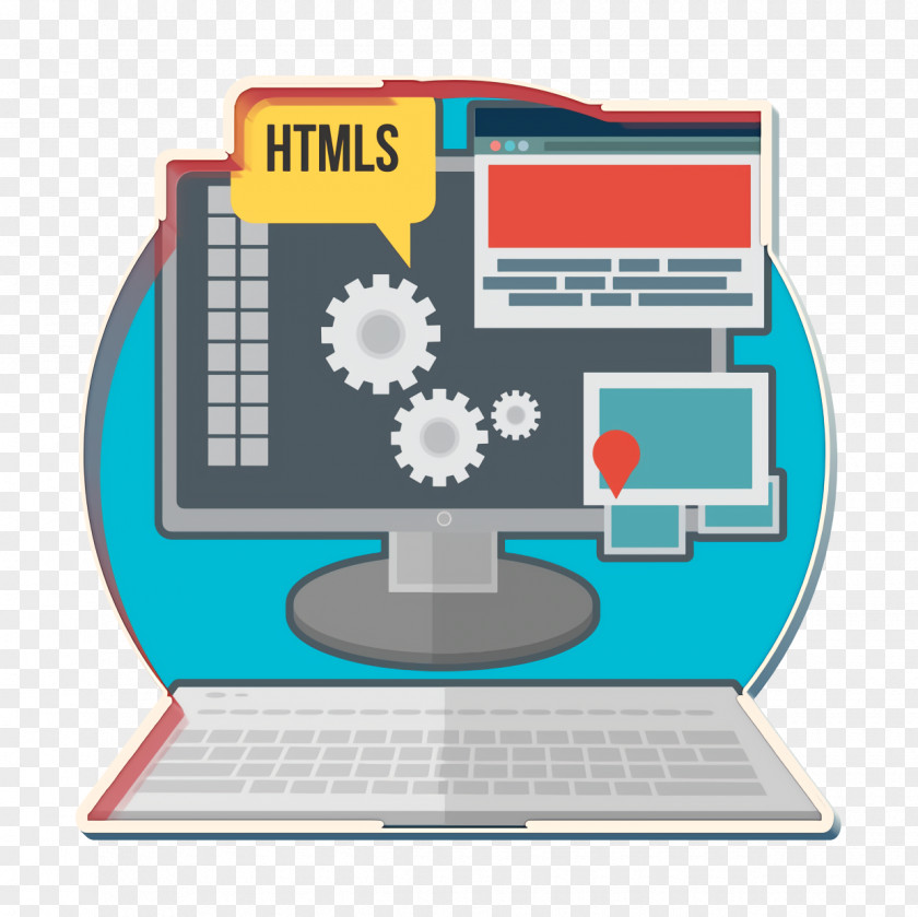 Technology Web Development Icon Code Computer Creative PNG