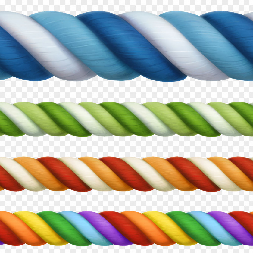 Colored Stripes Rope Image Royalty-free Illustration PNG