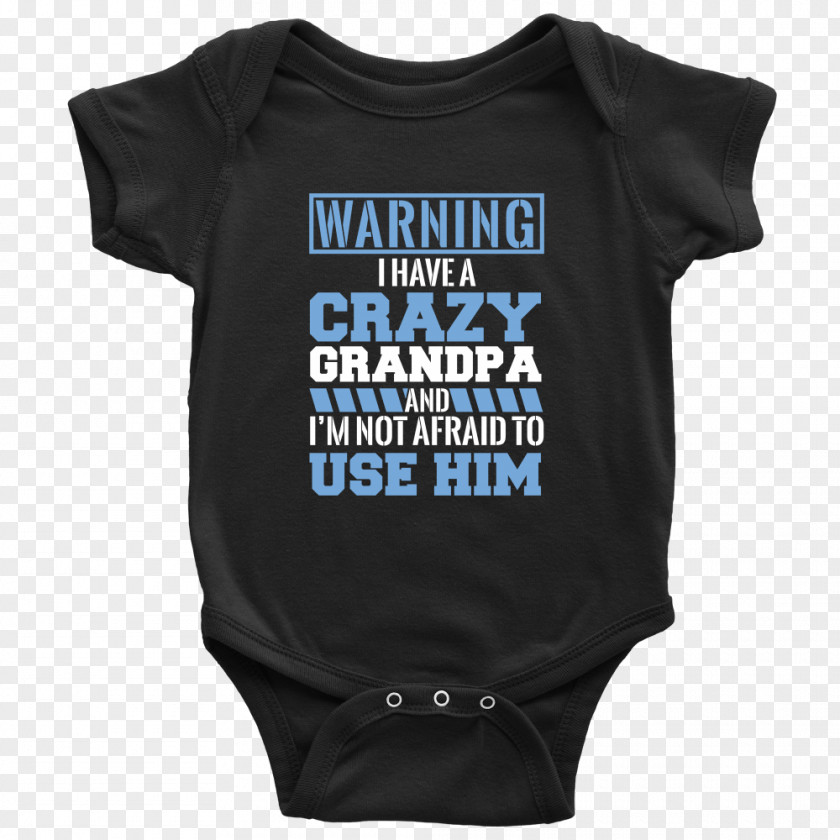 Crazy Grandpa T-shirt Baby & Toddler One-Pieces Sleeve Infant Clothing PNG