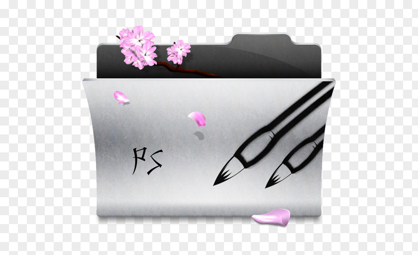 Folder Photoshop Pink PNG