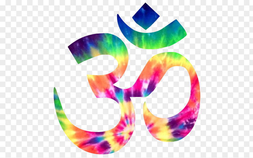 Om Symbol Poster Tie-dye PNG