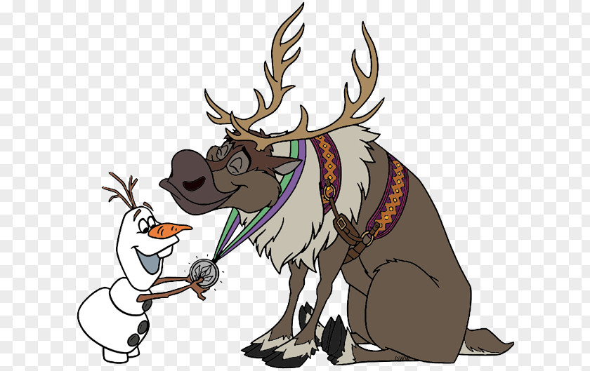 Sven Map Reindeer Elsa Anna Olaf Clip Art PNG