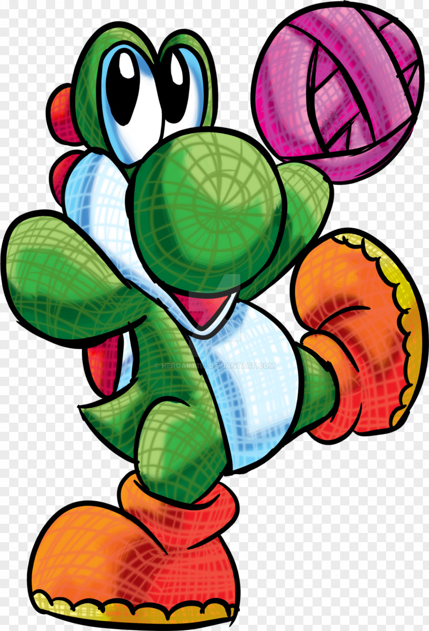 Yoshi Mario & Yoshi's Woolly World Super 2: Island PNG