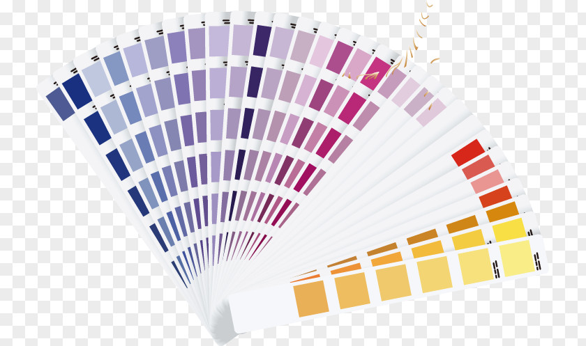 Abstract Color Fan Pattern CMYK Model Printing Royalty-free Stock Photography PNG