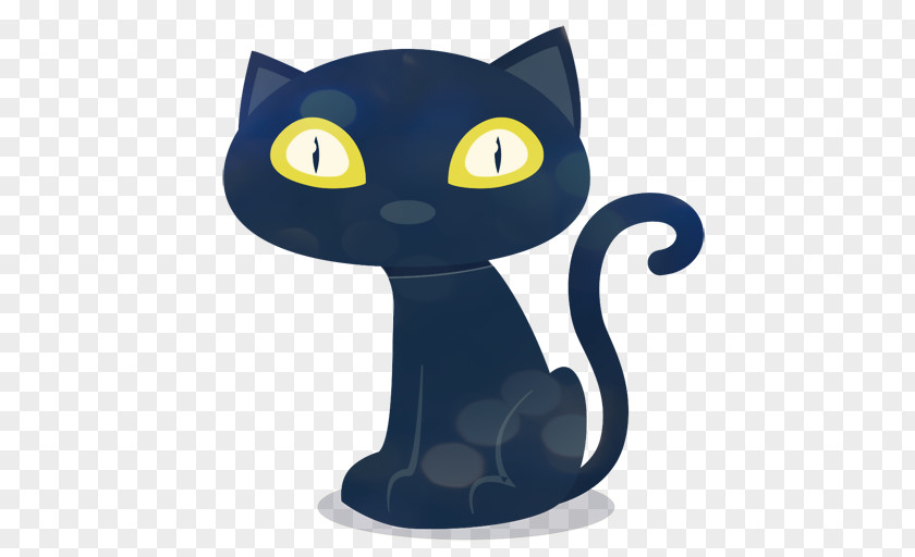 Black Cat Kitten PNG