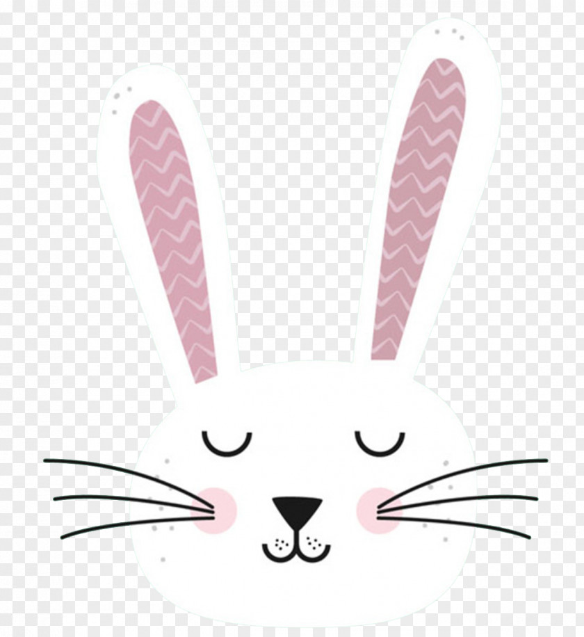 Cute Cartoon Rabbits White Rabbit European Leporids PNG