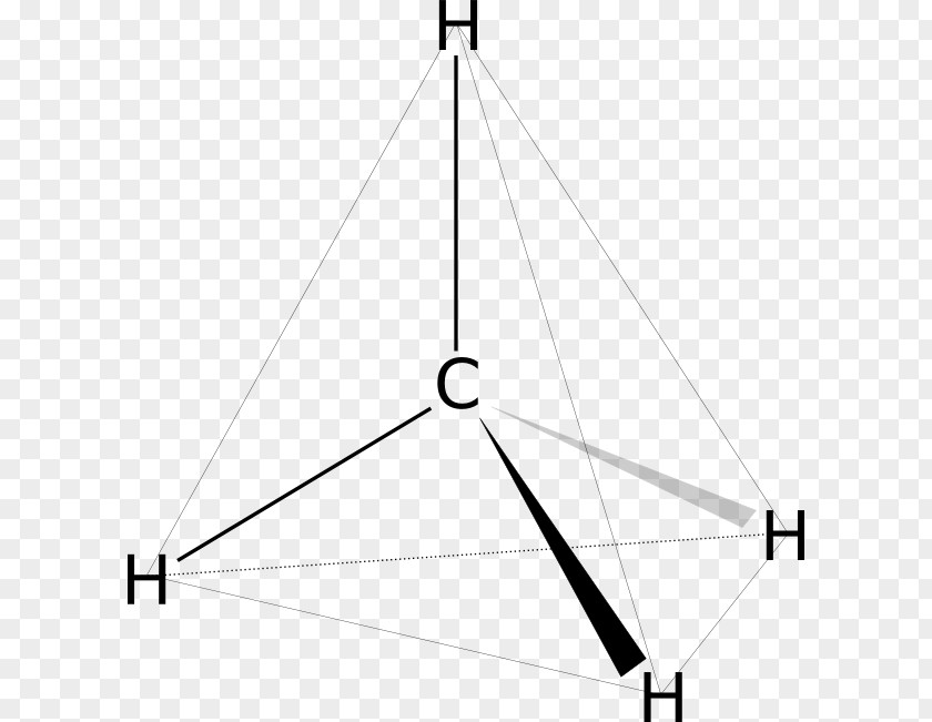 Face Tetrahedron Methane Chemistry Molecule Tetrahedral Molecular Geometry PNG