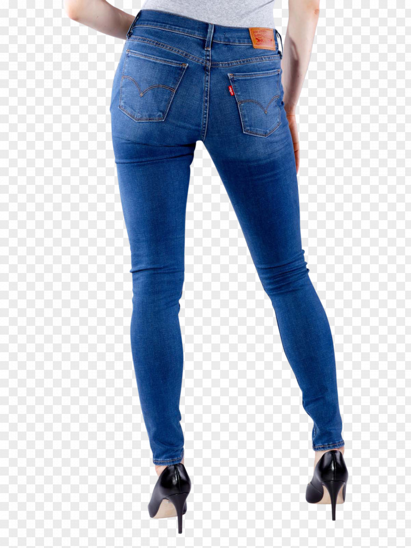 Jeans T-shirt Blue Slim-fit Pants PNG