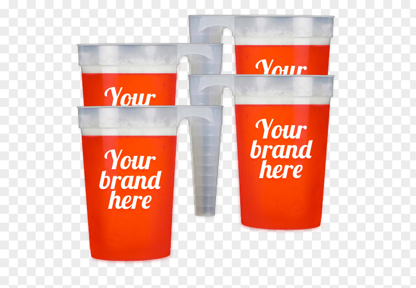 Plastic Cup Pint Glass Stack PNG