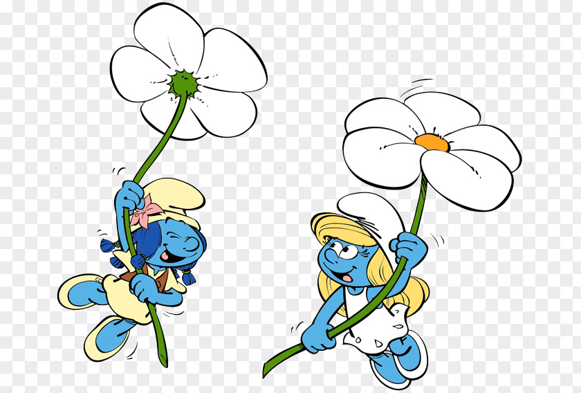 Smurfs Papa Smurf Smurfette The SmurfLily Clip Art PNG