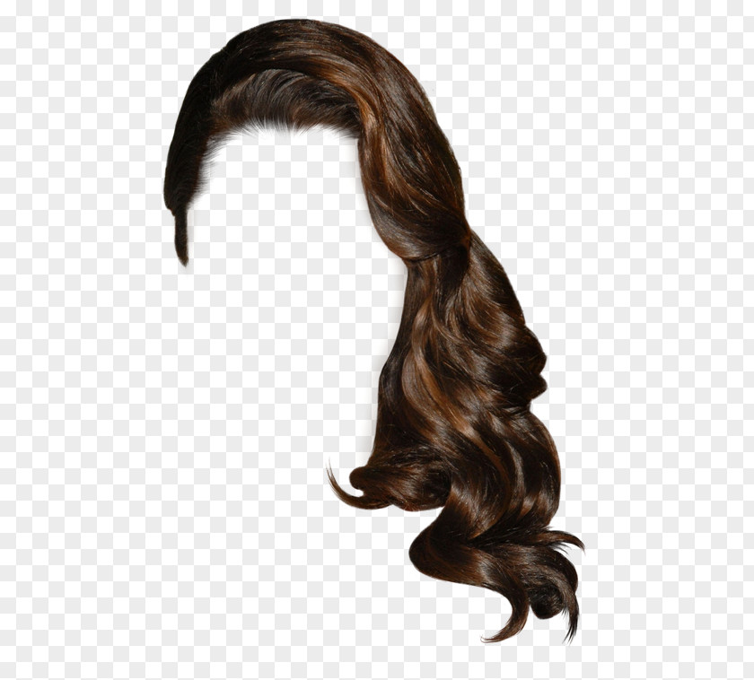STYLE Hairstyle Wig Long Hair PNG