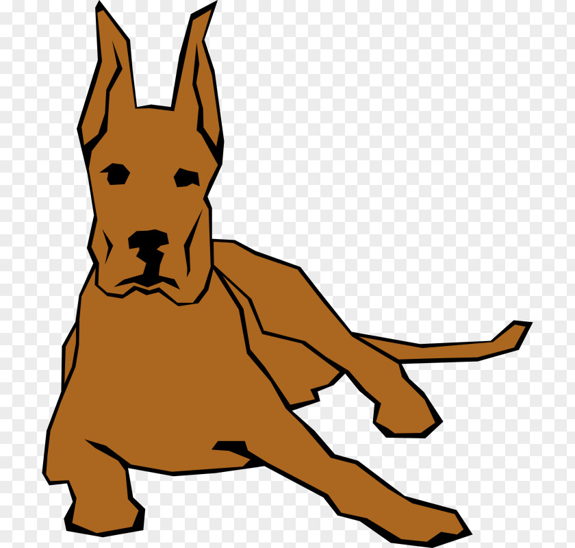Brown Dog Pictures Drawing Clip Art PNG