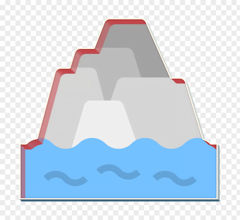 Global Warming Icon Mountain PNG