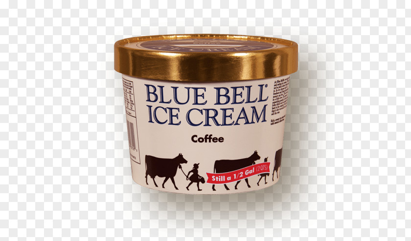 Ice Cream Blue Bell Creameries Praline Flavor PNG