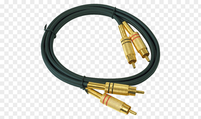 RCA Connector Coaxial Cable Electrical Speaker Wire Network Cables PNG