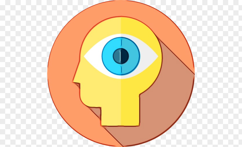 Symbol Eye Yellow Circle PNG