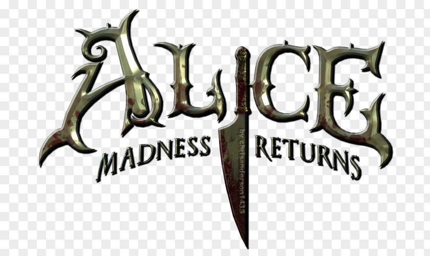 Alice Madness Returns Logo Alice: Font Brand PNG