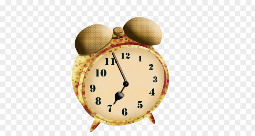 Cartoon Alarm Clock Pendulum PNG