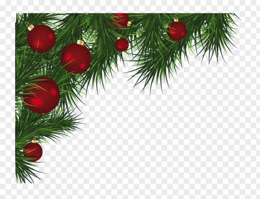 Christmas Border Card Greeting Decoration Ornament PNG