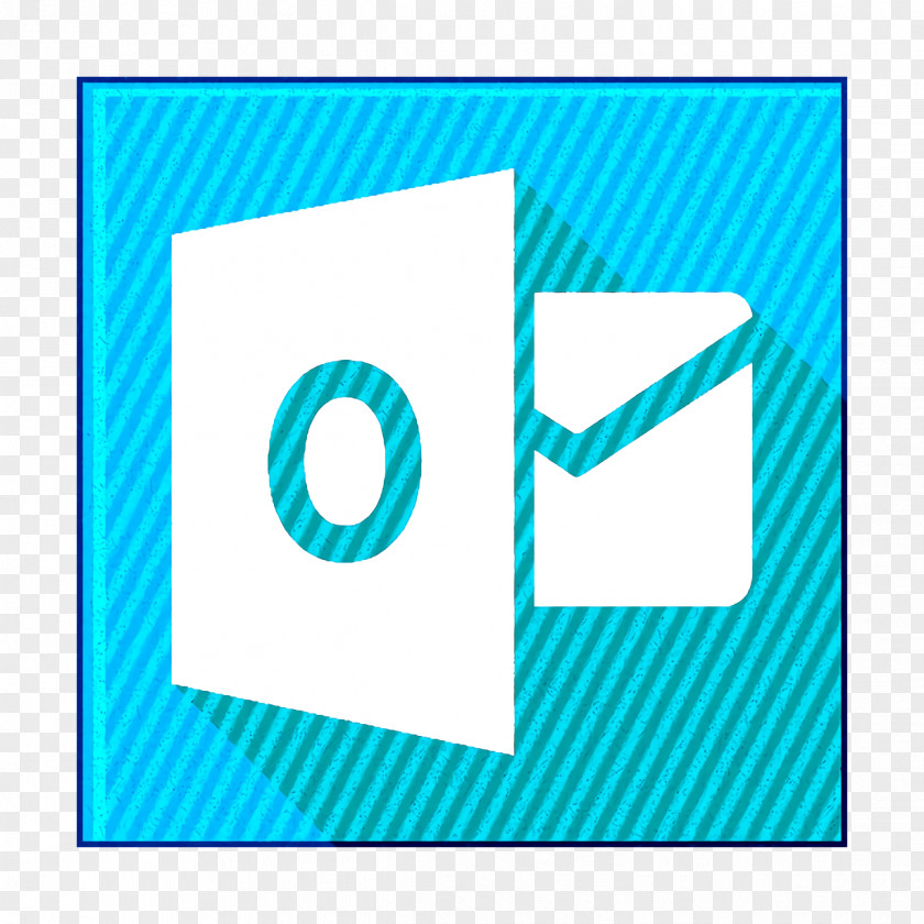 Electric Blue Azure Email Icon Mail Microsoft PNG