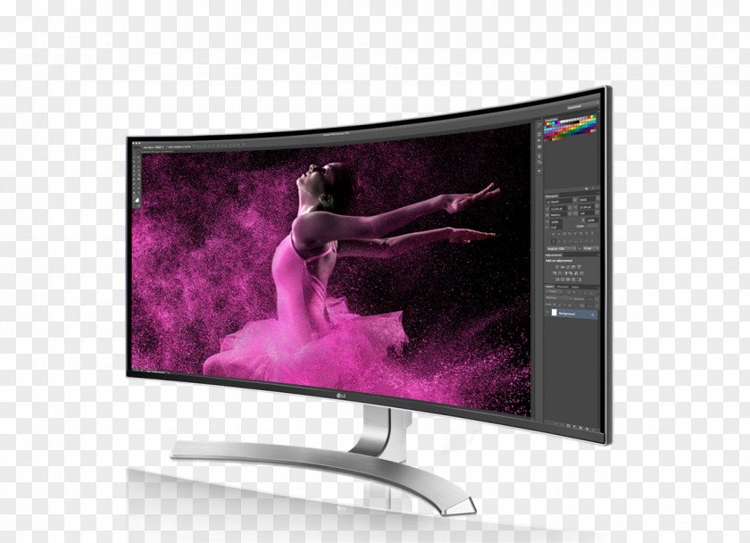 Lg Computer Monitors 21:9 Aspect Ratio Liquid-crystal Display LG 4K Resolution PNG